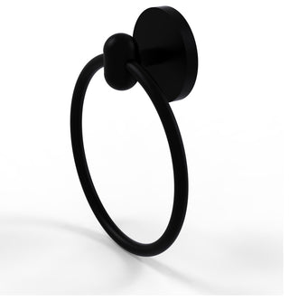 Tango Towel Ring, Matte Black