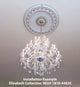 Artistry Lighting Elizabeth Collection Crystal Chandelier 44x63, Chrome