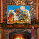 Nostalgic Nativity Wooden Wall Art, Small 12x9