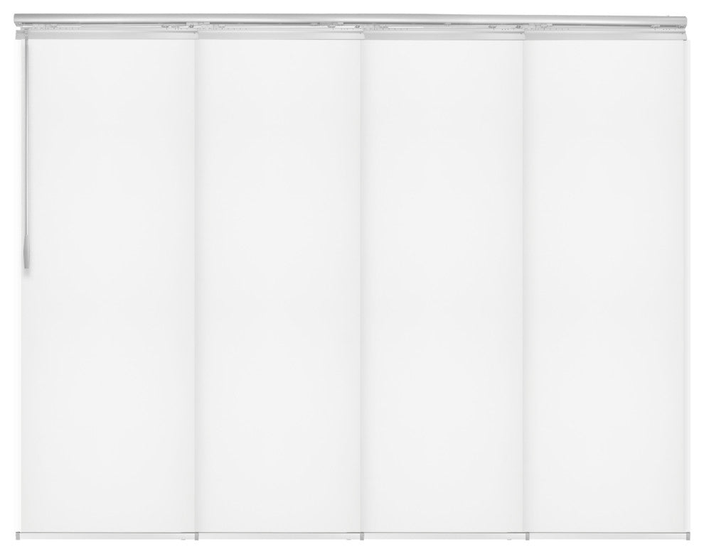 Archard 4-Panel Track Extendable Vertical Blinds 48-88"W