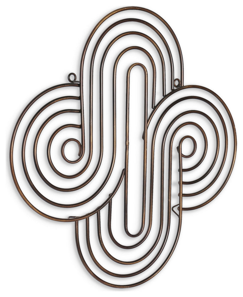 Anissa Bronze Metal Wall Decor