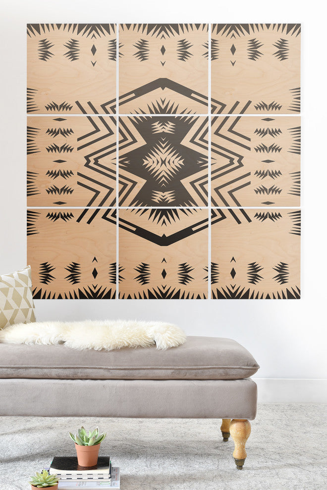 Deny Designs Holli Zollinger Colorado Canvas Wood Wall Mural, 4'x4'