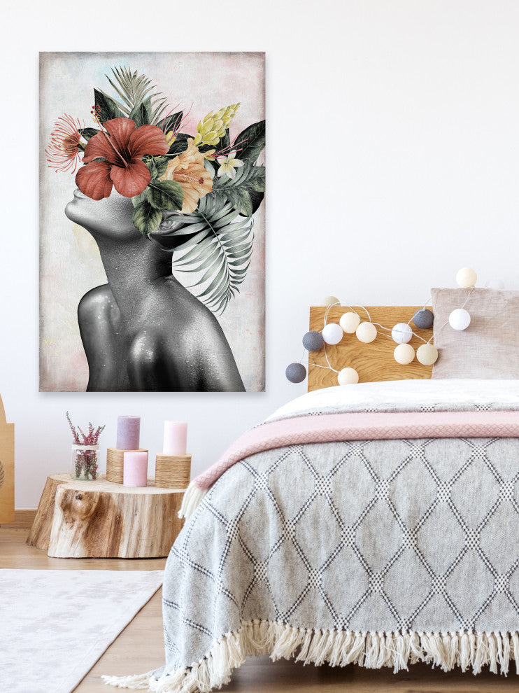 "Comfy" Painting Print on Wrapped Canvas, 12x18