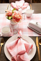 Pink Buffalo Check Table Runner 14"x72"
