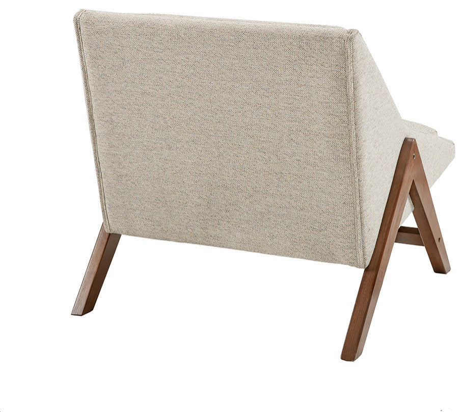 INK+IVY Mid-Century Modern Recessed Accent Chair Armchairs