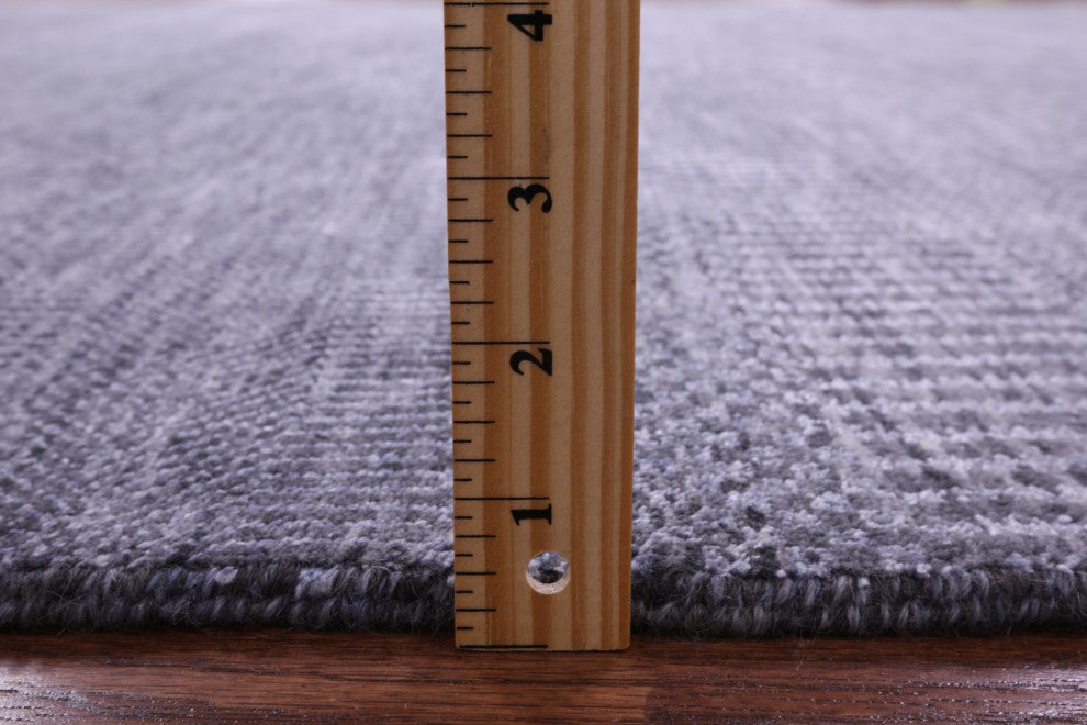 6' 1" X 9' 0" Wool and Silk Savannah Grass Handmade Rug Q11953