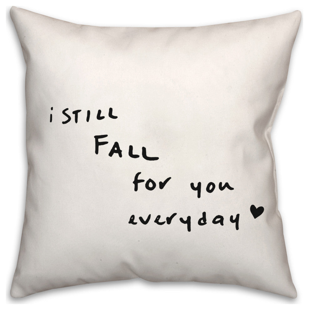 Fall Everyday 18x18 Throw Pillow