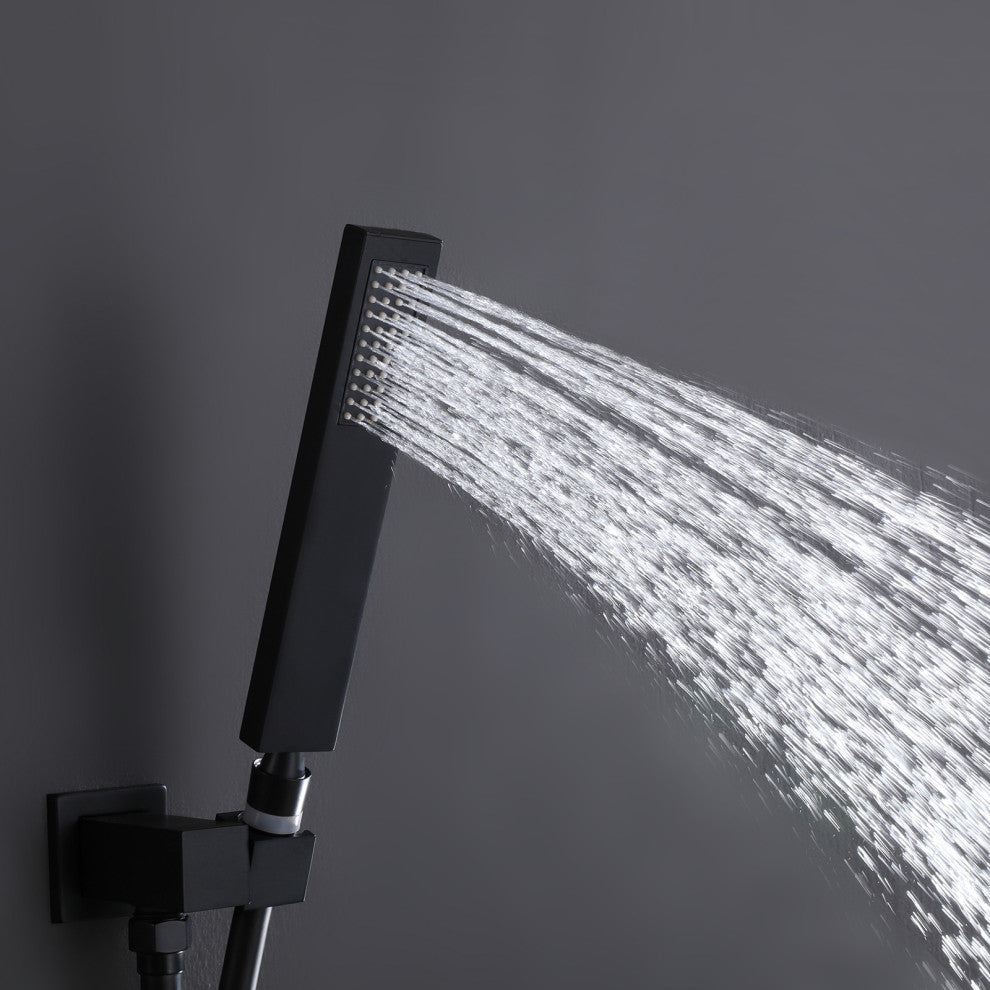 Pressure Balanced Complete Tub And Shower Faucet With Rough-In Valve