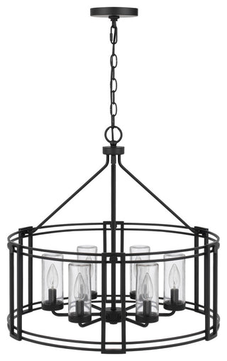 Luton Cage Metal Chandelier, Fx-3777-6