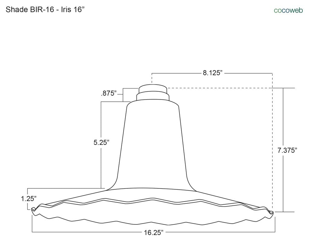 16" Iris LED Barn Light With Antique Arm, Red