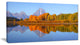 Grand Tetons Panorama, Large Landscape Canvas Art Print, 40x20