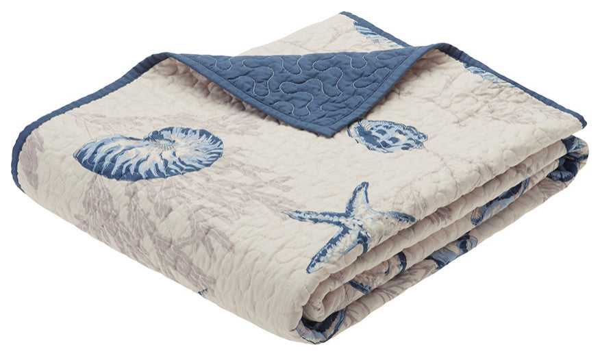 Madison Park Printed 7-Piece Comforter Set, 60x70", Throw Blanket