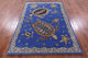 5' 1" X 7' 2" Gabbeh Turtle Design Hand Knotted Rug - Q13527