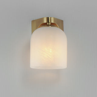 Maxim 21231MR Scoop 7" Tall Bathroom Sconce - Polished Chrome