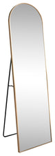 Adrian Large Arched Metal Framed Floor Full-Length Mirror