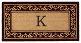 Kendall Monogram Doormat, 24"x48", K