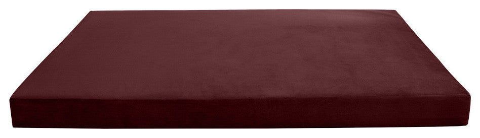Knife Edge 8" Twin-XL 80x39x8 Velvet Indoor Daybed Mattress |COVER ONLY|-AD368