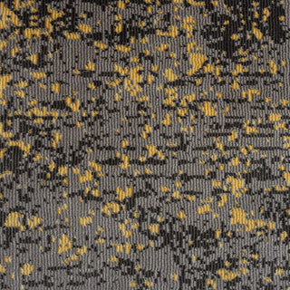 8??x 10??Gray and Yellow Abstract Sprinkle Area Rug
