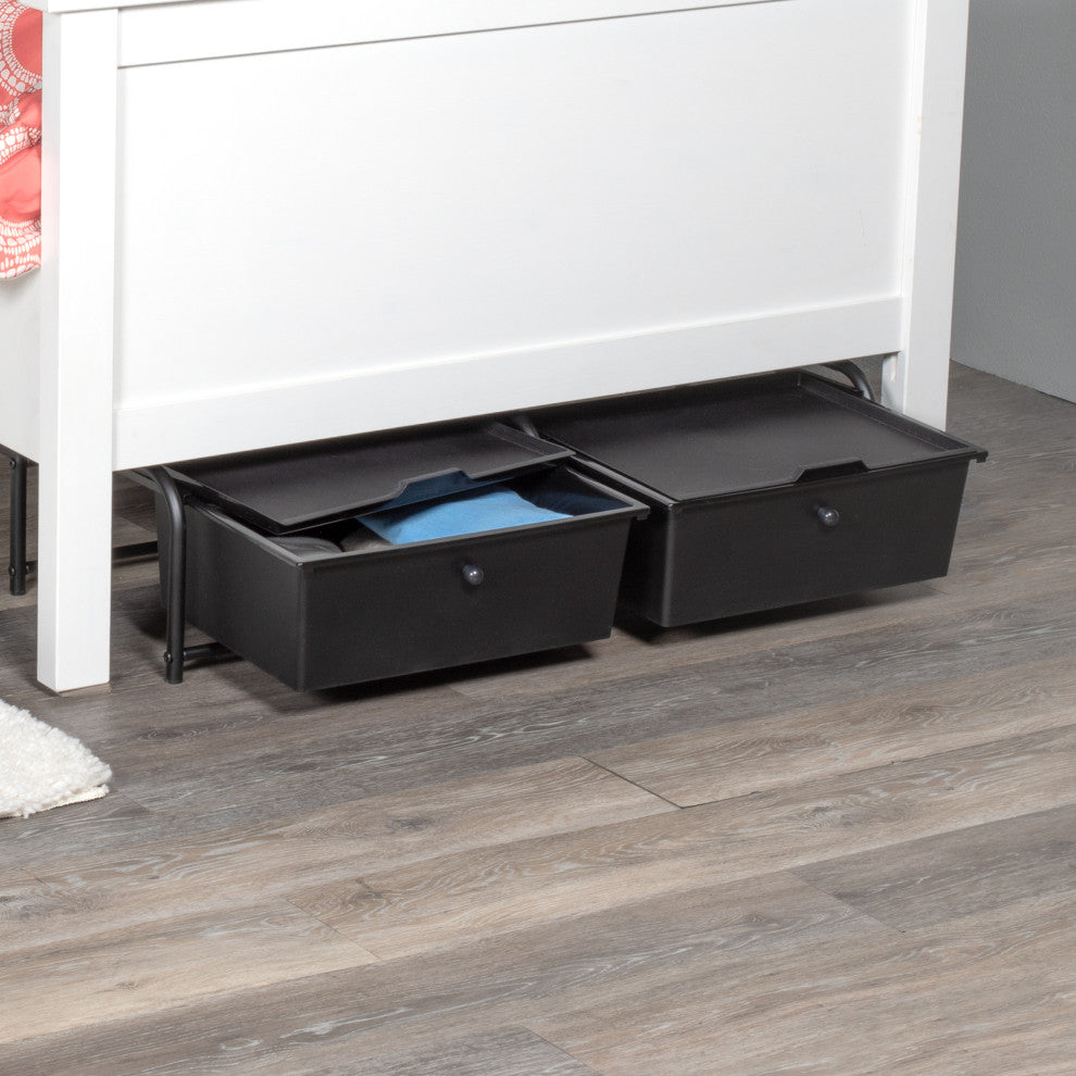 2 Drawer Underbed Storage with Lids