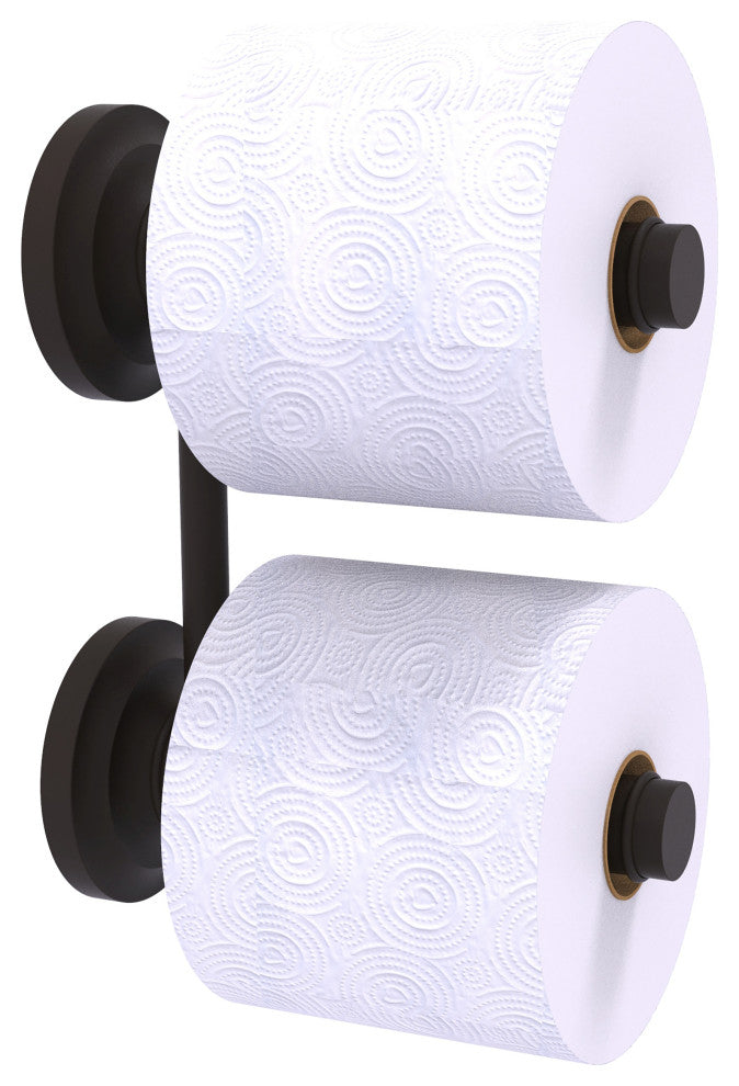 Que New 2 Roll Reserve Roll Toilet Paper Holder, Oil Rubbed Bronze