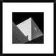 "Triangles" Framed Digital Print by Hilde Ghesquiere, 18"x18"