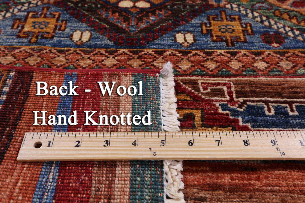2' 9" X 4' 0" Khorjin Super Kazak Hand Knotted Wool Rug - Q12341