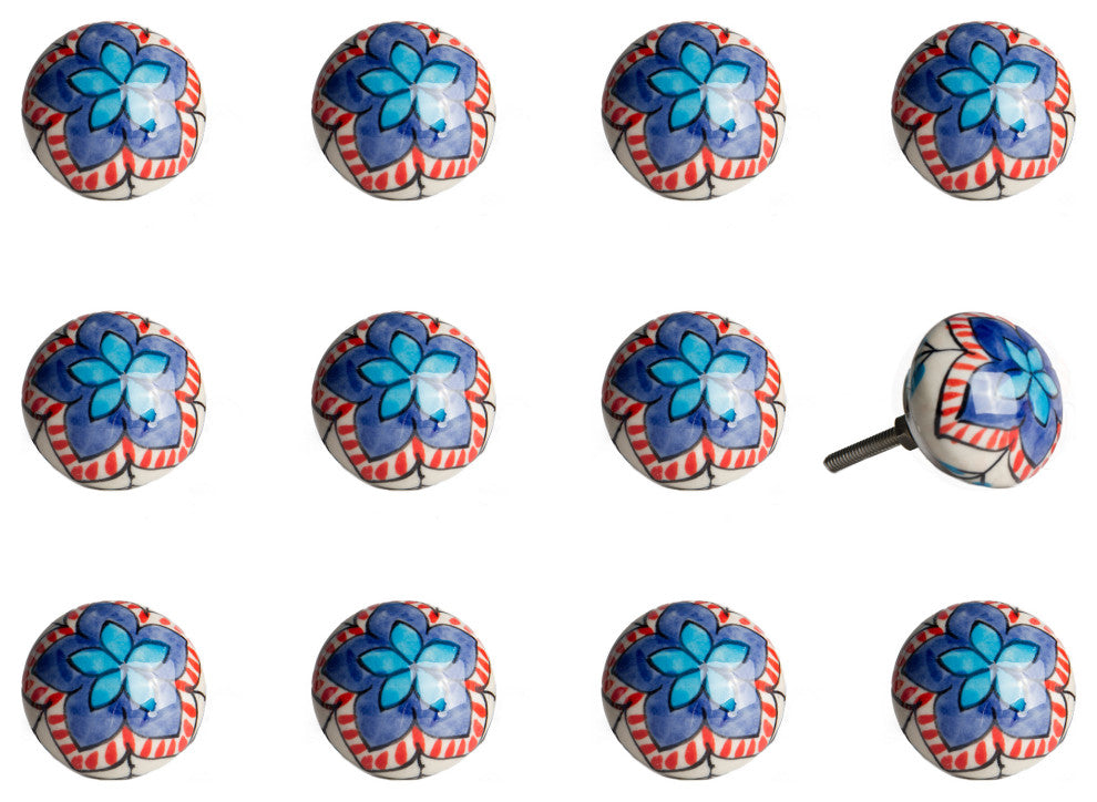 Knob-It Home Decor Classic Cabinet and Drawer Knobs, 12-Piece