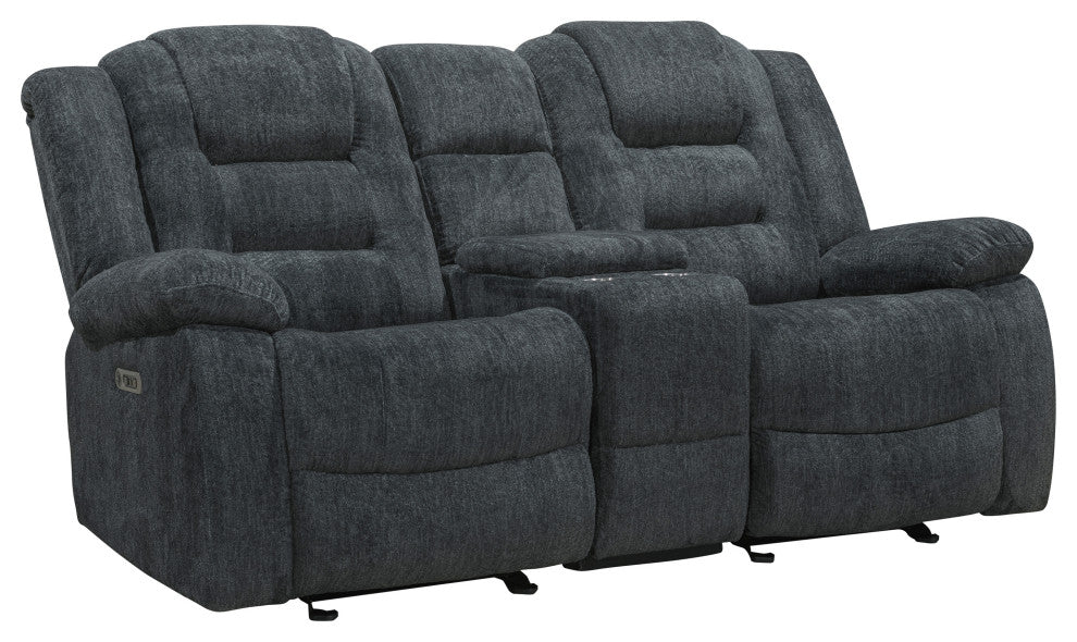 Glider Reclining Sofa Loveseat and Recliner