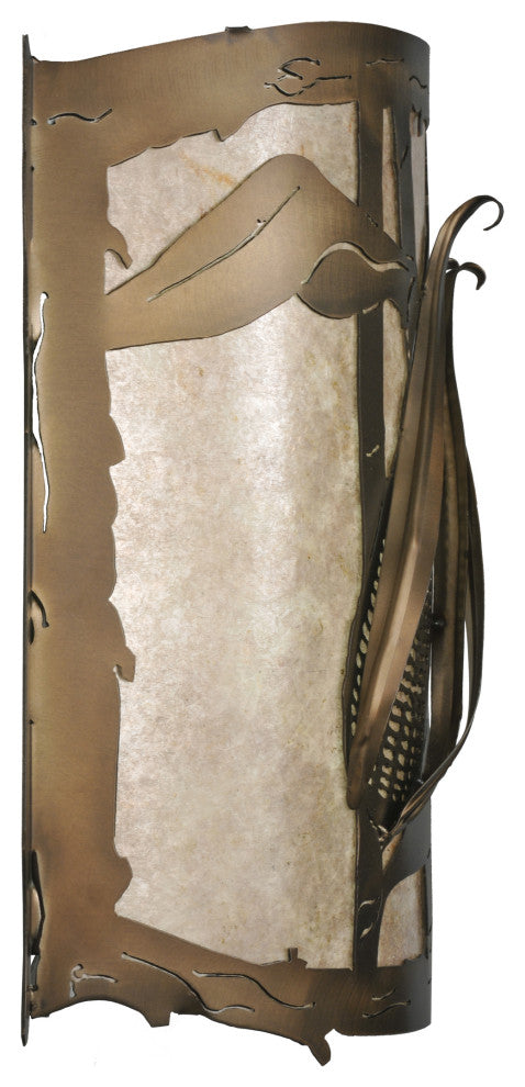 17 Wide Corn LED Wall Sconce