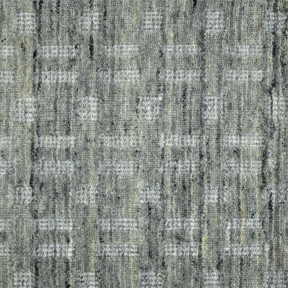 Houston Aliya Area Rug, Gray, 8'9" x 11'9", Geometric