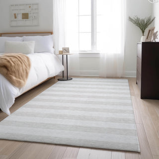 Premium Machine Washable Mayfield AMF528 Ivory 3' x 5' Rug