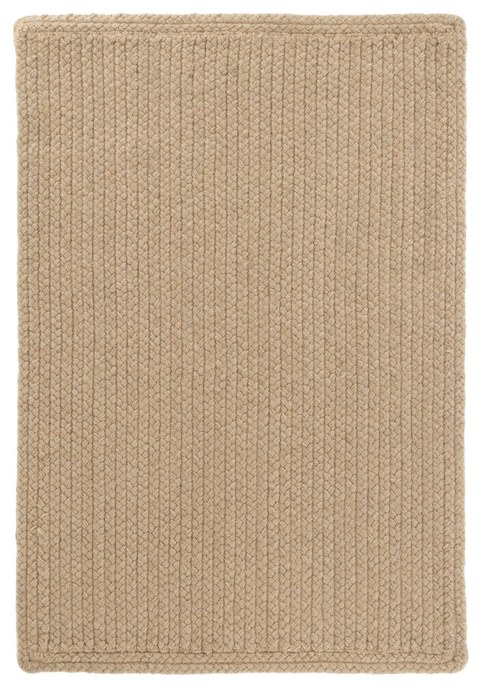 Dash & Albert Rio Braided Handwoven Indoor/Outdoor Rug, Natural, 3' x 5'