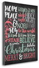 "Merry And Bright Subway" By Jo Moulton, Giclee Print on Gallery Wrap Canvas