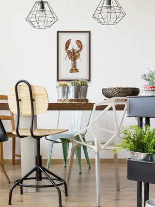 "Mighty Lobster" Framed Painting Print, 20"x30"