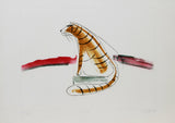 Vick Vibha, The Tiger, Lithograph