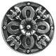 Celtic Shield Knob, Bright Nickel