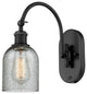 Innovations 518-1W-BK-G257-LED 1-Light Sconce, Matte Black