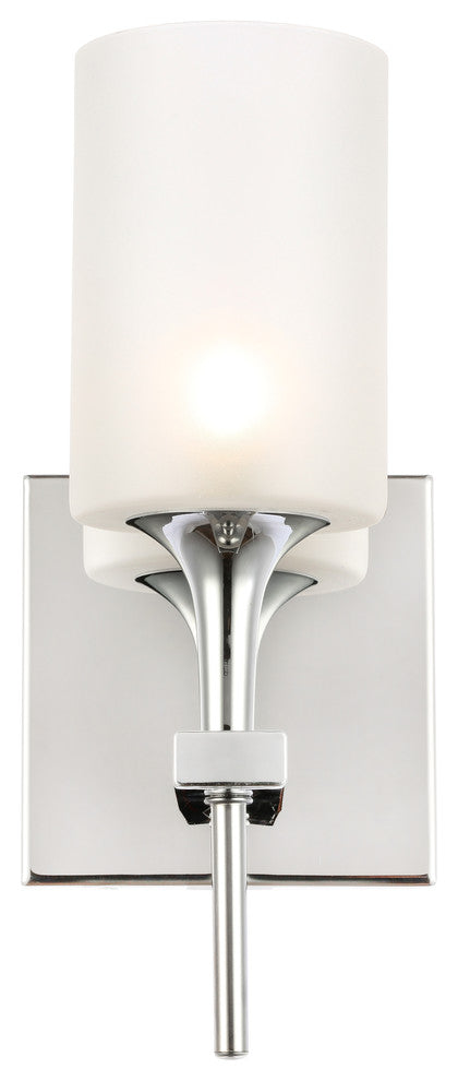 Chelsea 1-Light Bath/Wall , Sand Blasted Cylinder Glass, Halogen G9