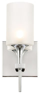 Chelsea 1-Light Bath/Wall , Sand Blasted Cylinder Glass, Halogen G9