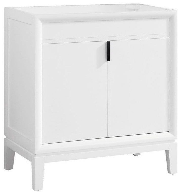 Avanity Emma 30" Vanity Only, Dove Gray, White