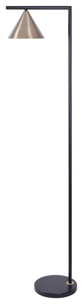 Kenroy 35329AB 1-Light Floor Lamp, Peek