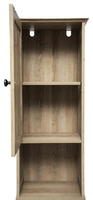 Dune Freestanding Bathroom Linen Tower Storage Cabinet, Brown