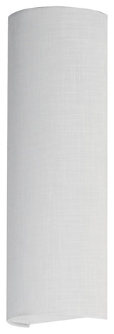 Maxim 10228 Prime 18" Tall LED Wall Sconce - White Linen