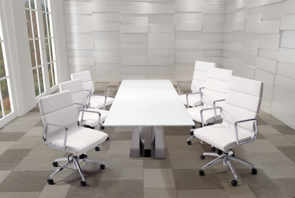 Engineer Low Back Office Chair White