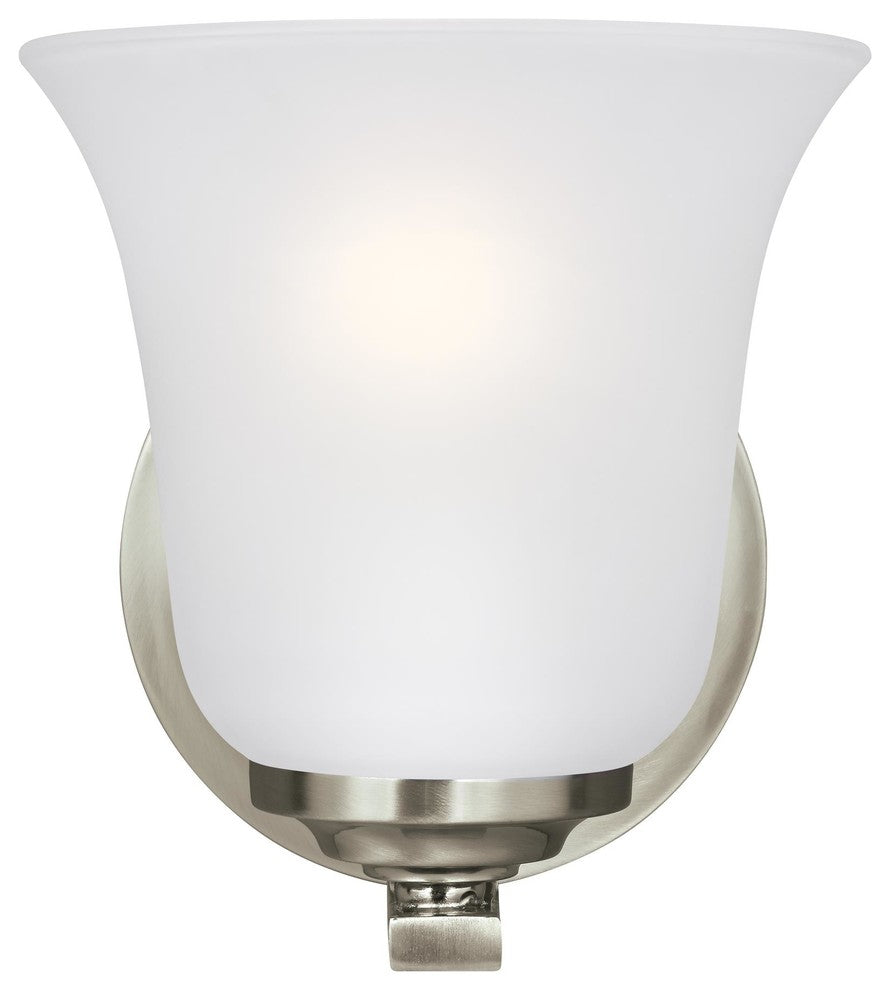 Generation Lighting Lighting 1-Light Wall/Sconce, Brushed Nickel
