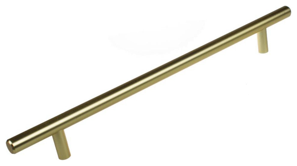 Bar Pull Gold Champagne / Brushed Bronze Solid Stainless Steel, 10" X 14"