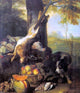 Alexandre-Francois Desportes Still Life With Dead Hare and Fruit Wall Decal