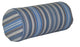 Bolster Pillows, Blue Stripe, 7" X 18"