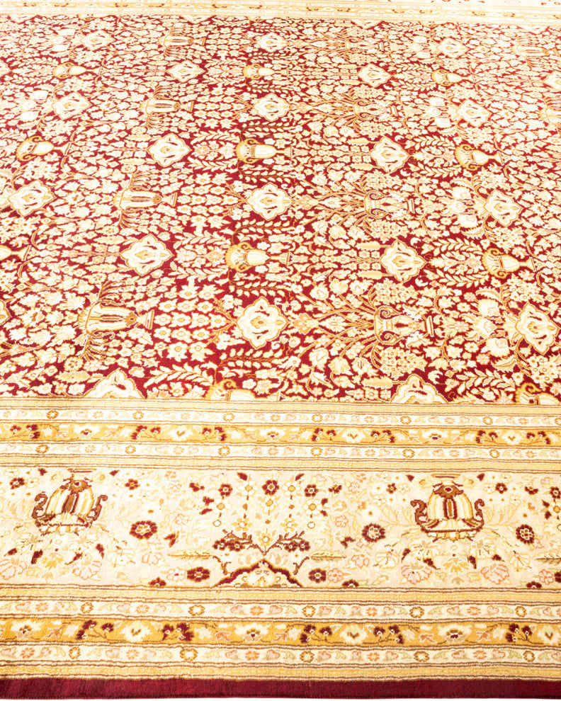 Korba, One-of-a-Kind Hand-Knotted Area Rug Red, 8'1"x10'5"
