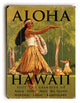 Aloha Hawaii - Wall Decor by Mondiale, 25"x34"
